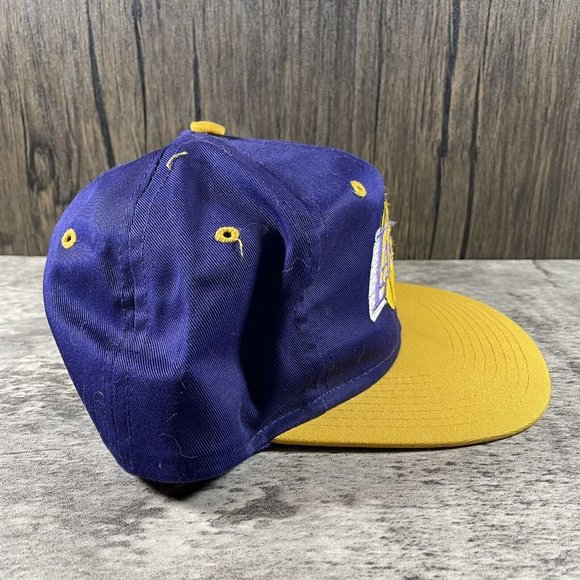 Vintage C Competitor LOS ANGELES LAKERS Adjustable Snap Back Cap - Picture 5 of 9